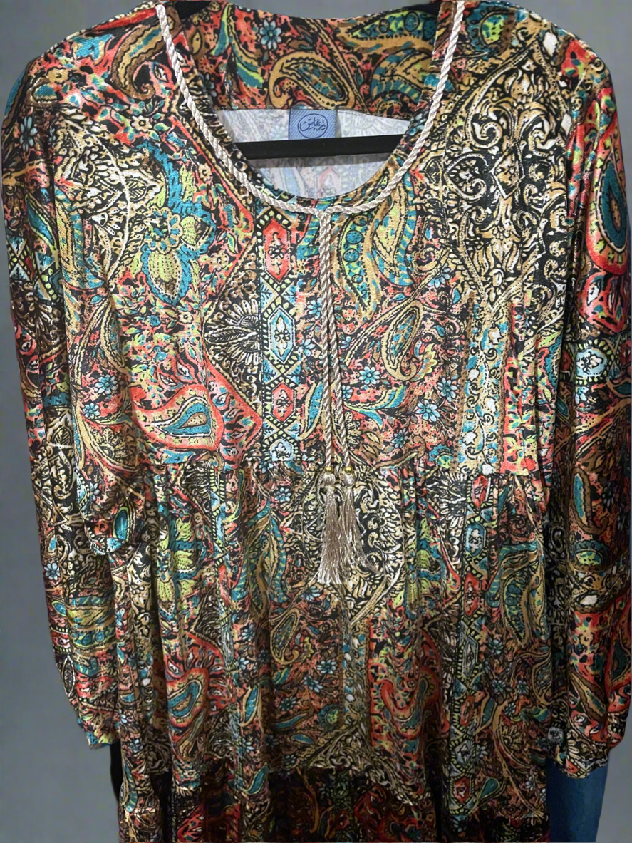 Luxury soft velvet multicoloured wide sleeves Jalabiya dress plus size